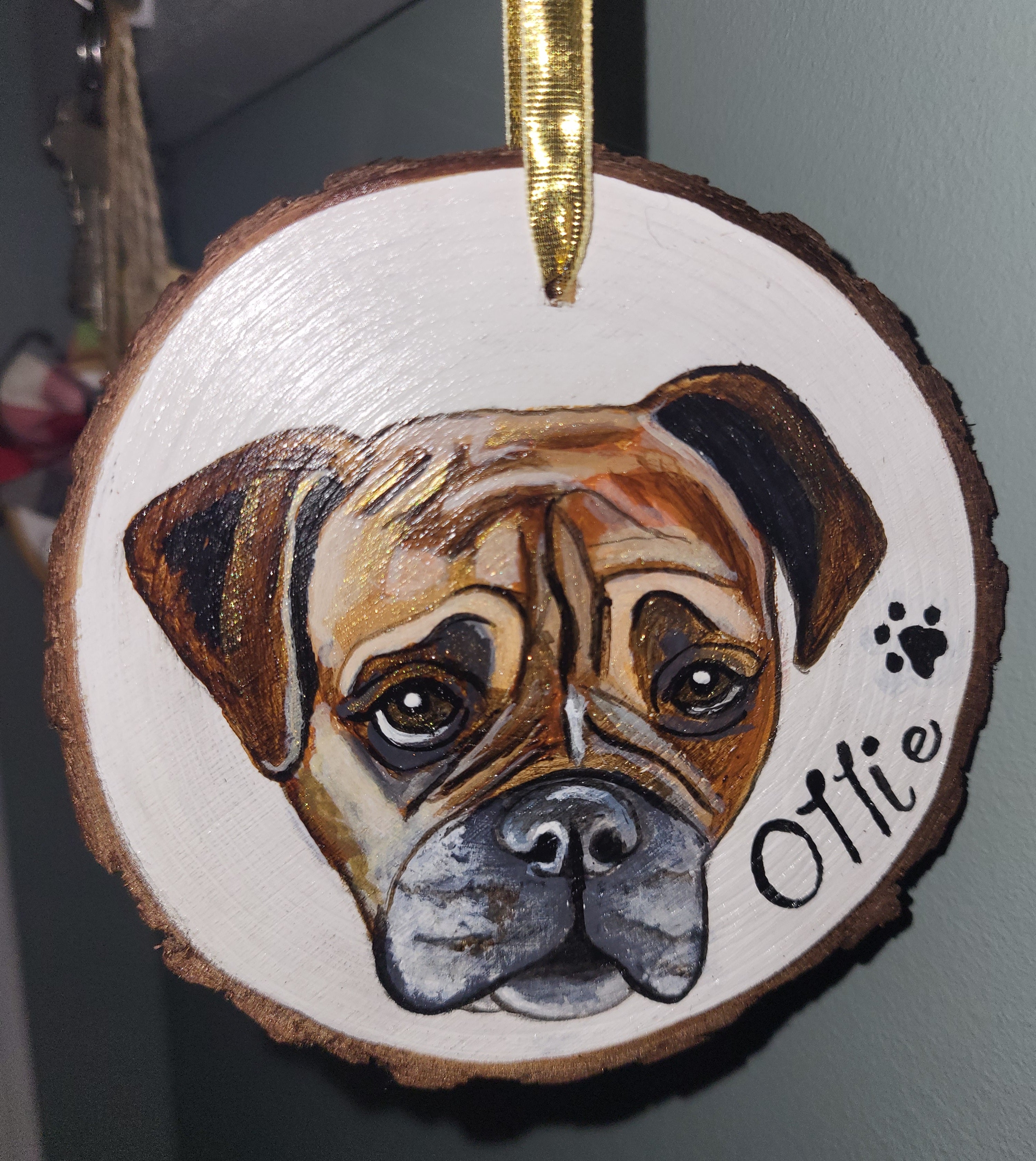 Custom Pet Portrait Ornament
