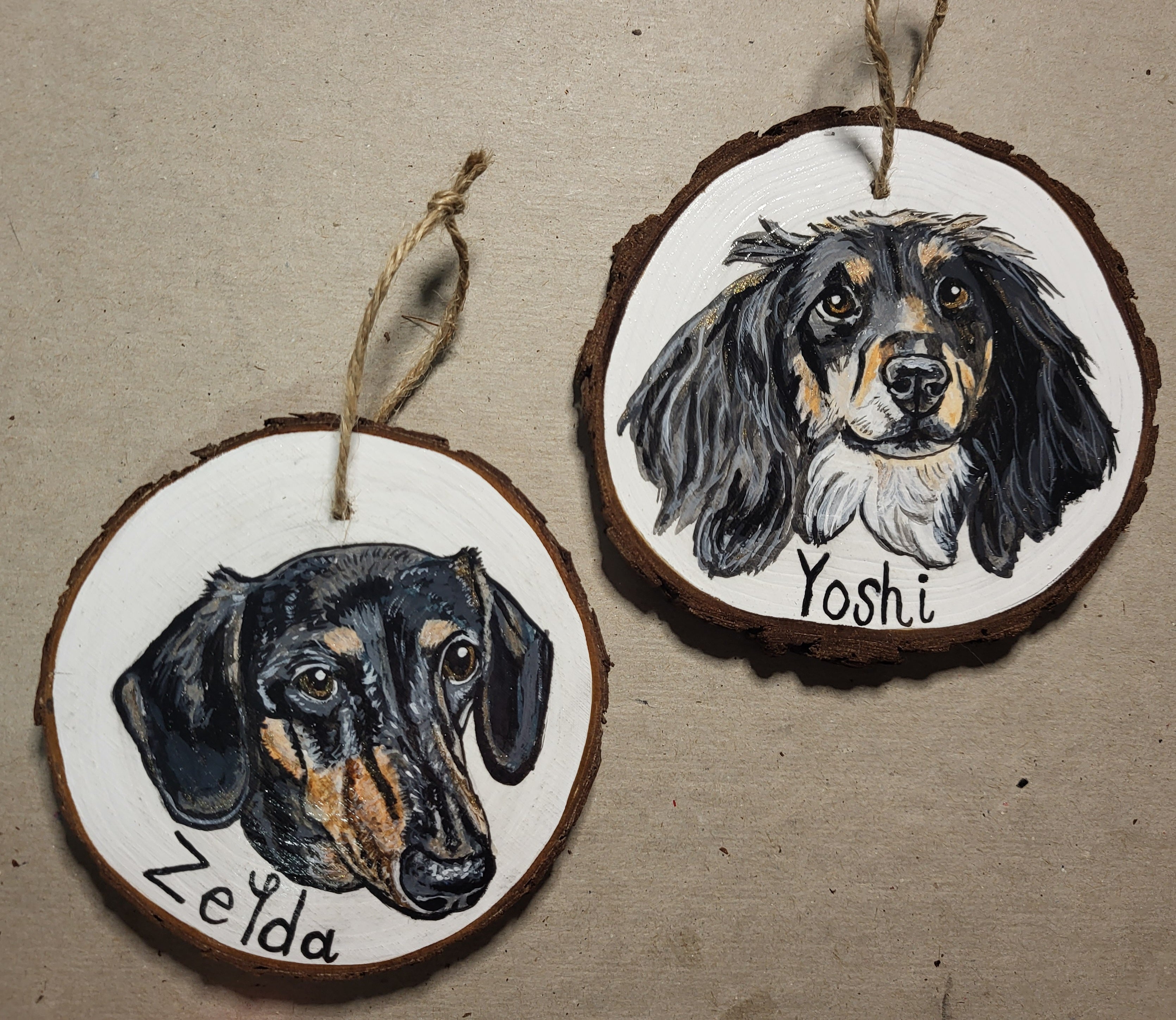 Custom Pet Portrait Ornament