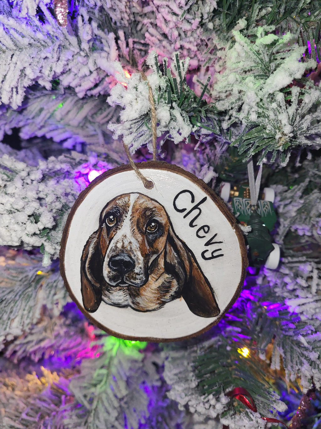 Custom Pet Portrait Ornament