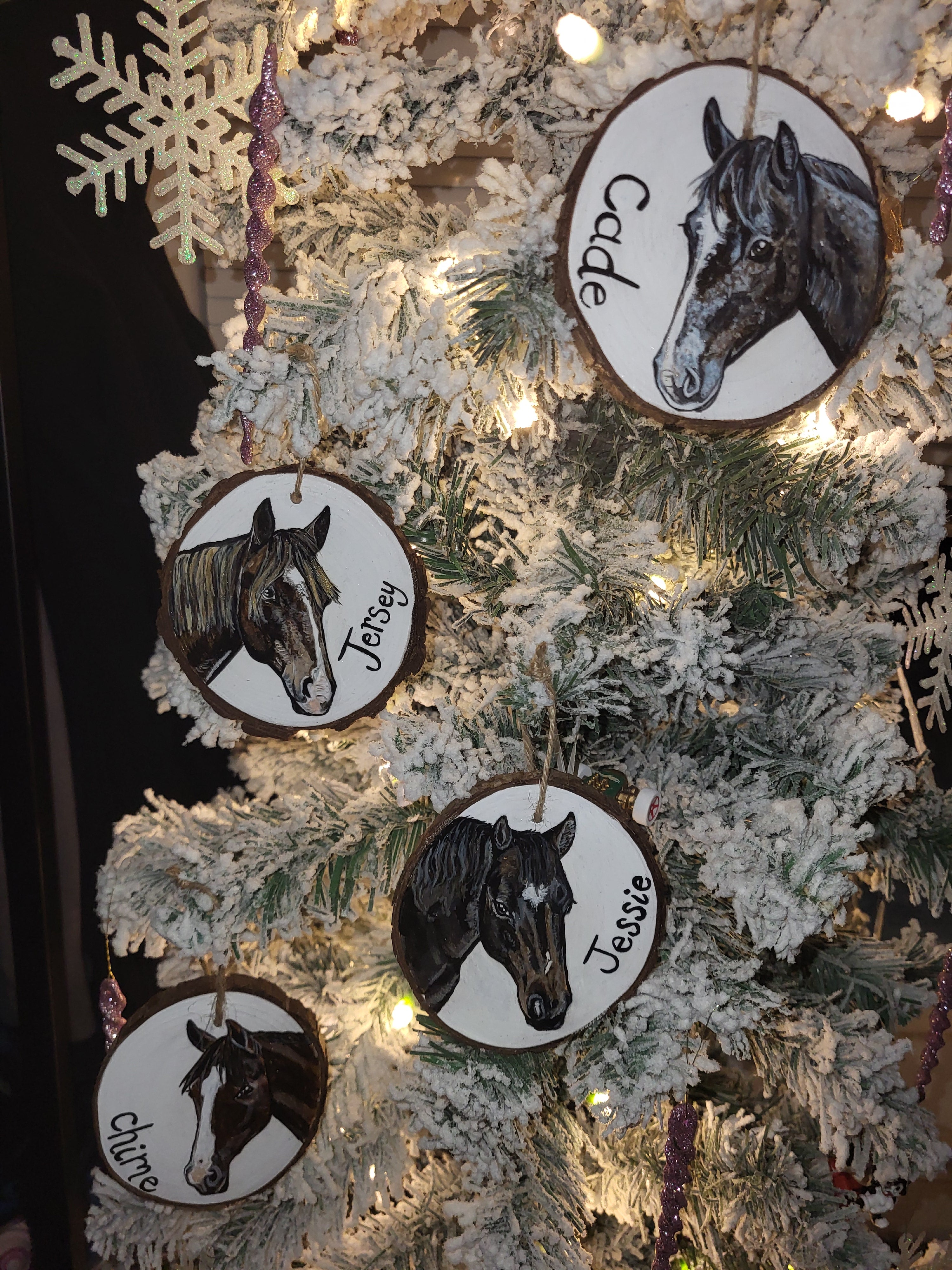 Custom Pet Portrait Ornament