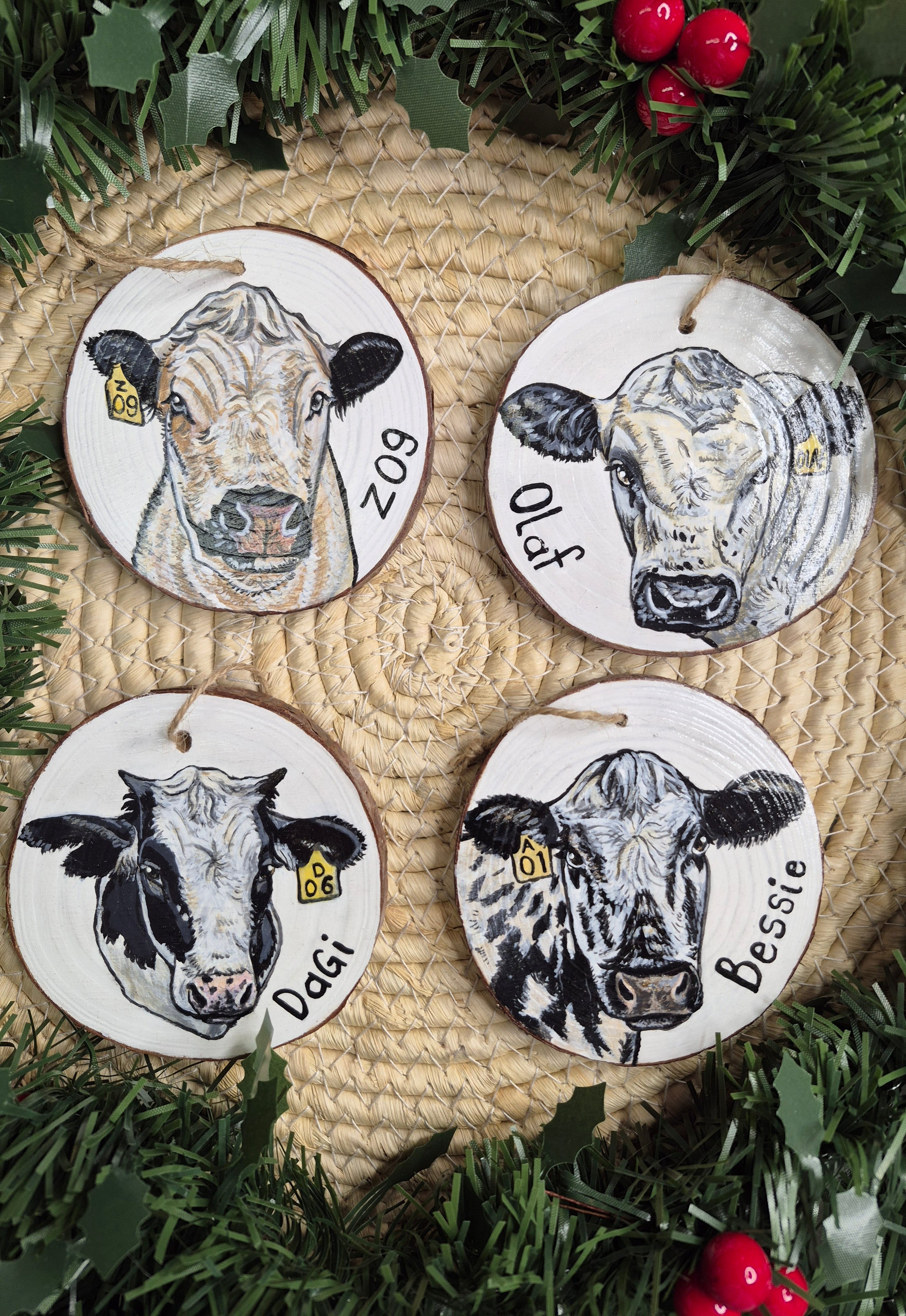 Custom Pet Portrait Ornament