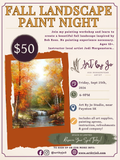 Fall Landscape Paint Night